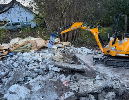 Abrissarbeiten Projekt 2